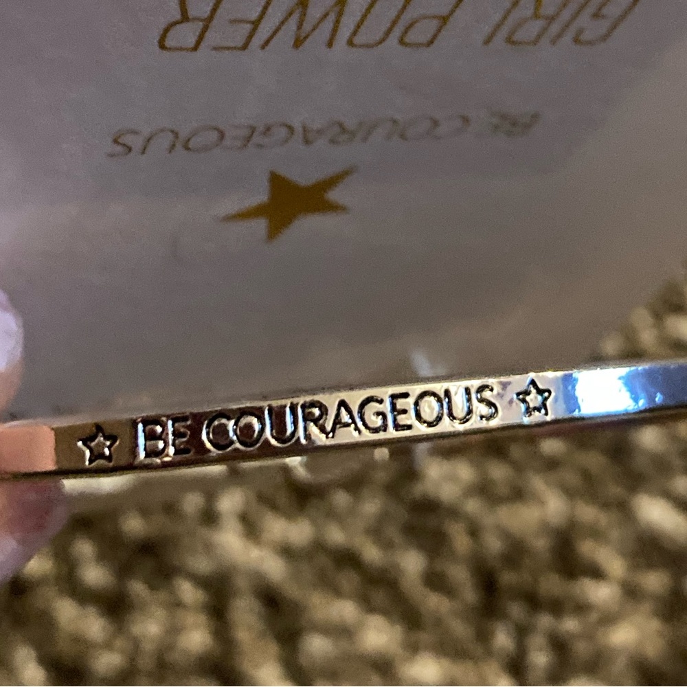 ⭐️3/$30 LC LAUREN CONRAD be courageous girl pwr necklace - Picture 3 of 3